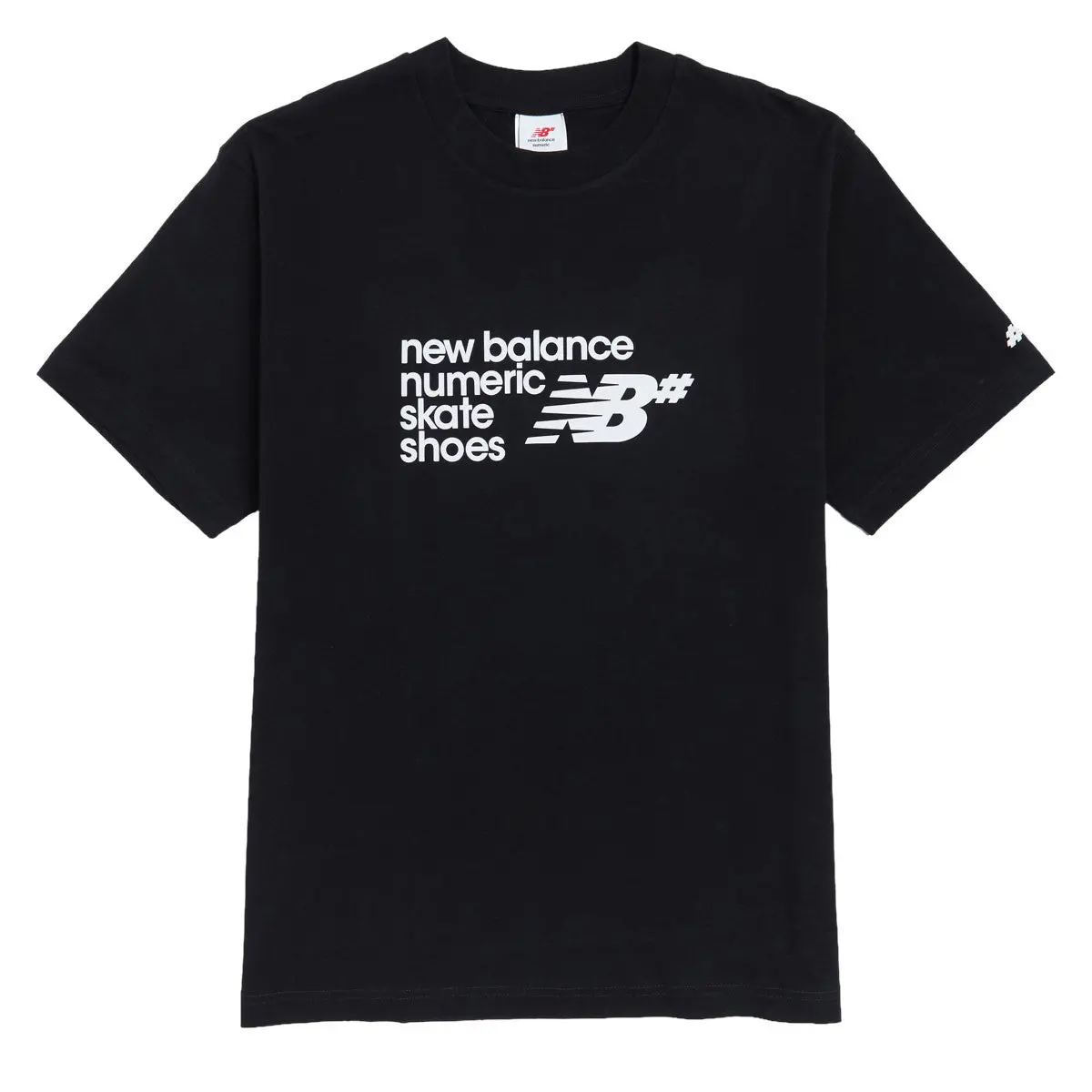 New Balance Numeric Stacked Graphic T-Shirt - Black 1
