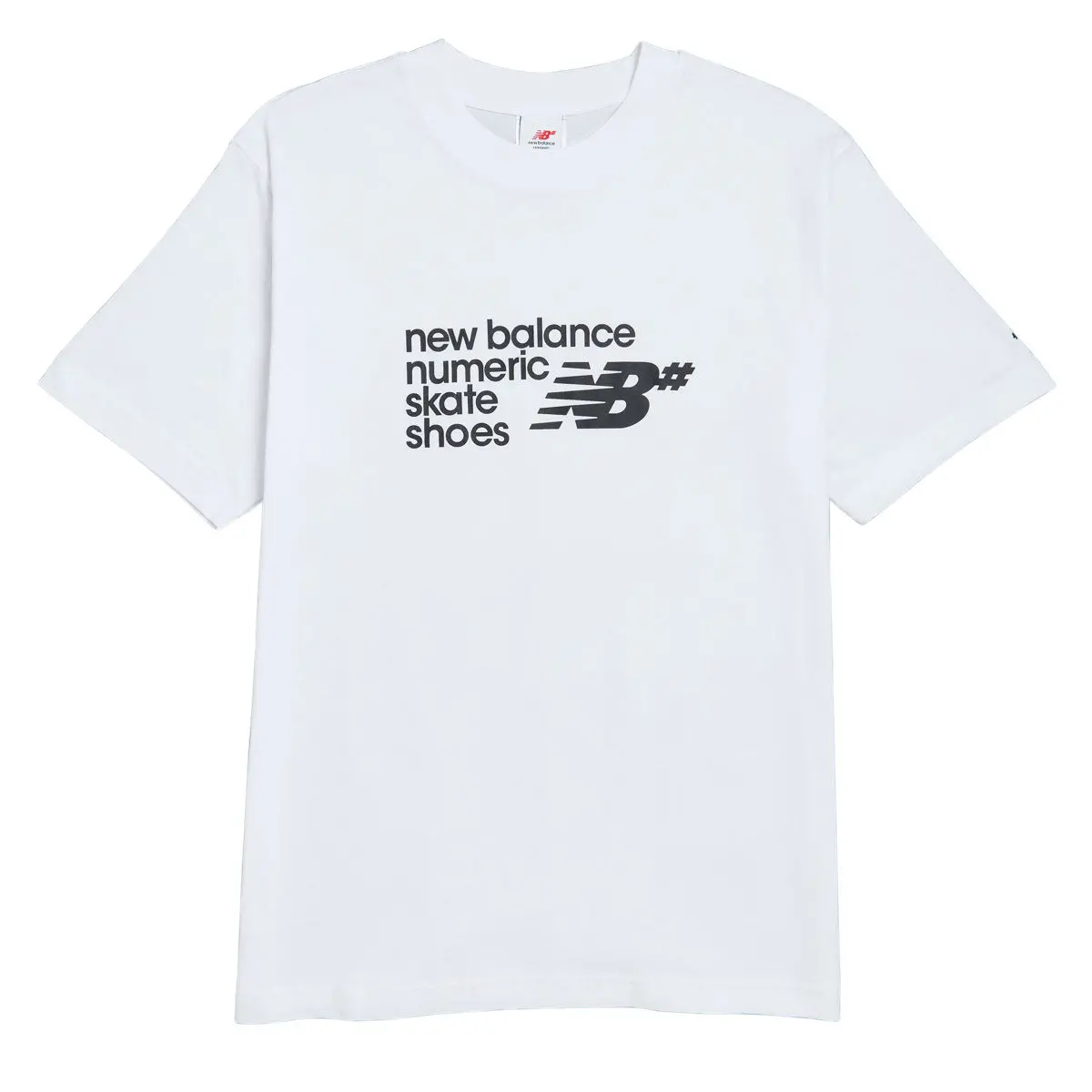 New Balance Numeric Stacked Graphic T-Shirt - White 1