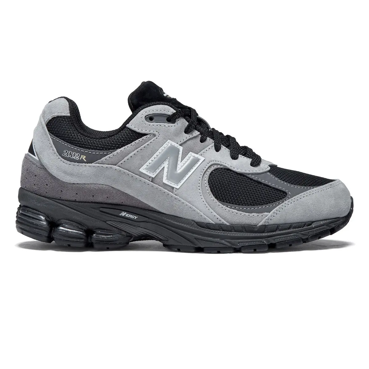 New Balance 2002R Shoes - Black/Silver Metallic 1