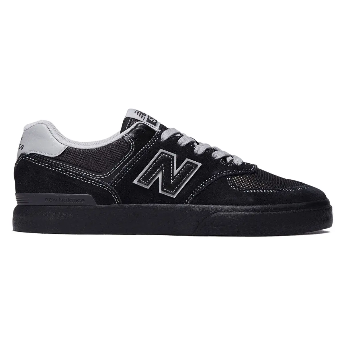 New Balance 574 Vulc Shoes - Black/Black 1