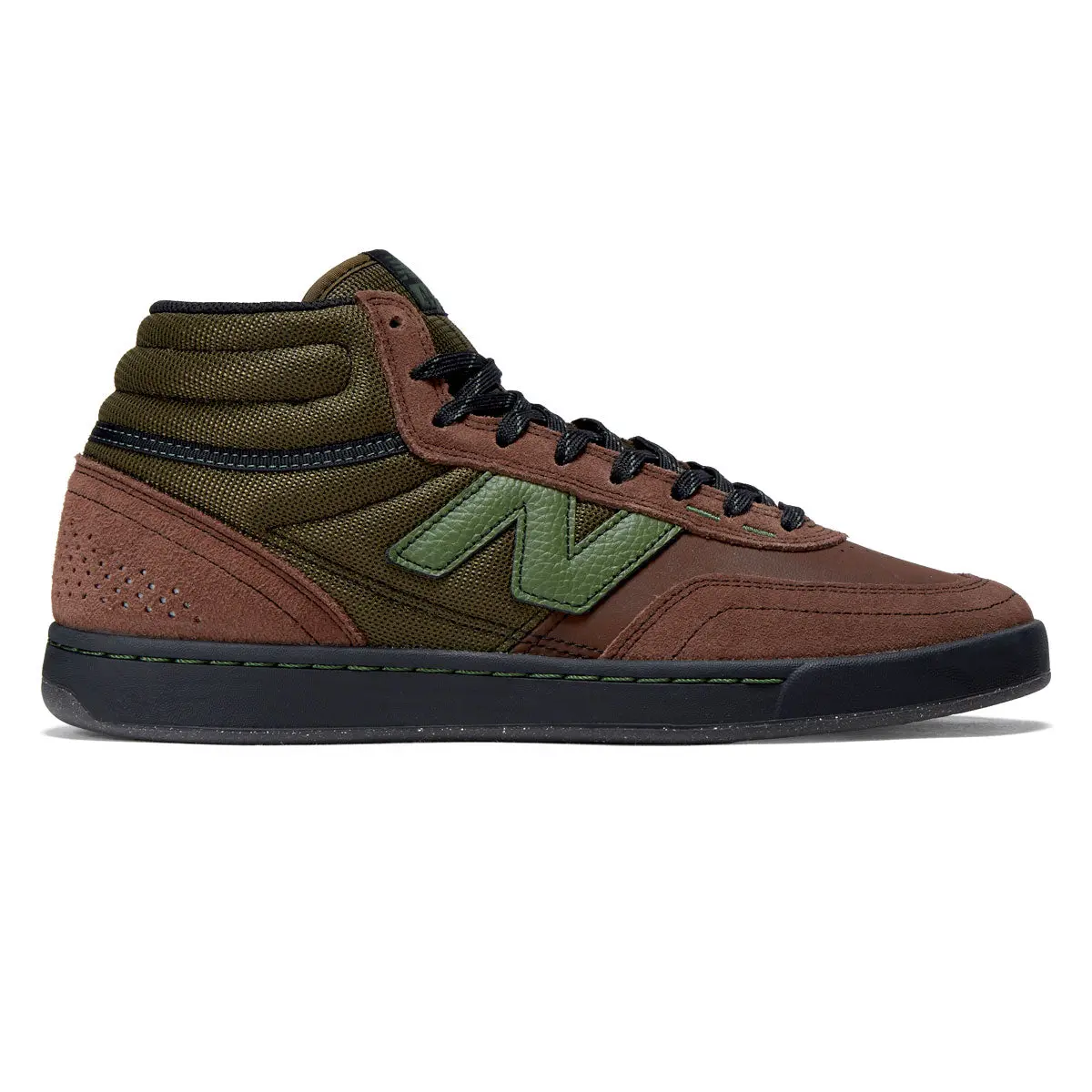 New Balance 440 Hi V2 Wide Shoes - Brown/Olive 1