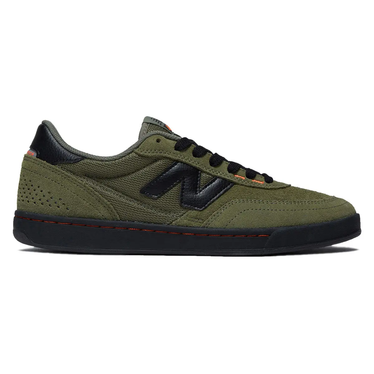New Balance 440 V2 Shoes - Dark Olivine/Black 1