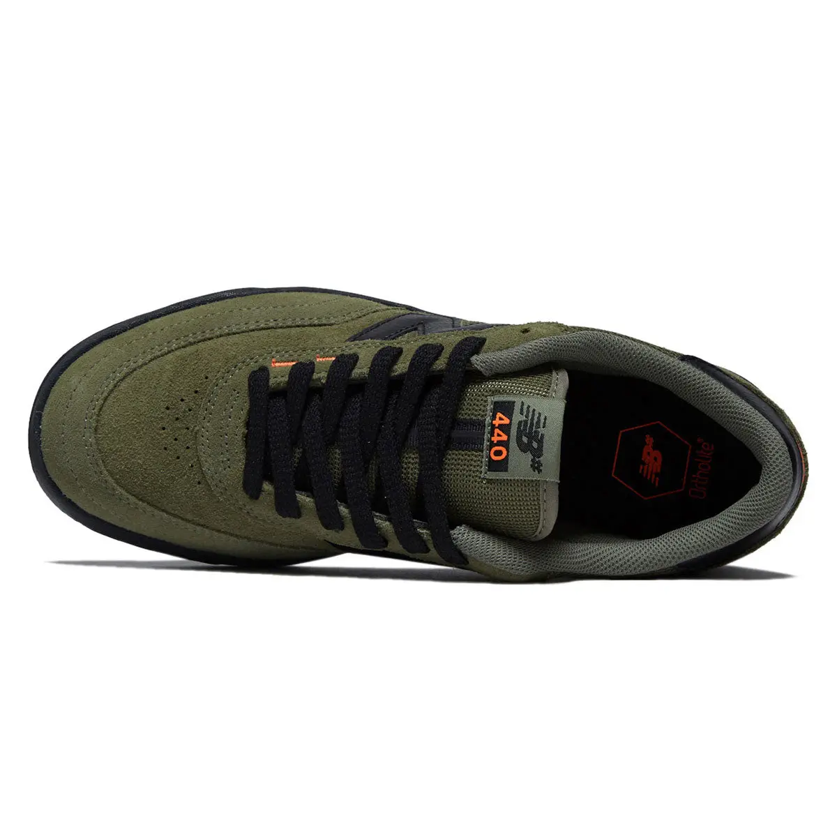 New Balance 440 V2 Shoes - Dark Olivine/Black 3