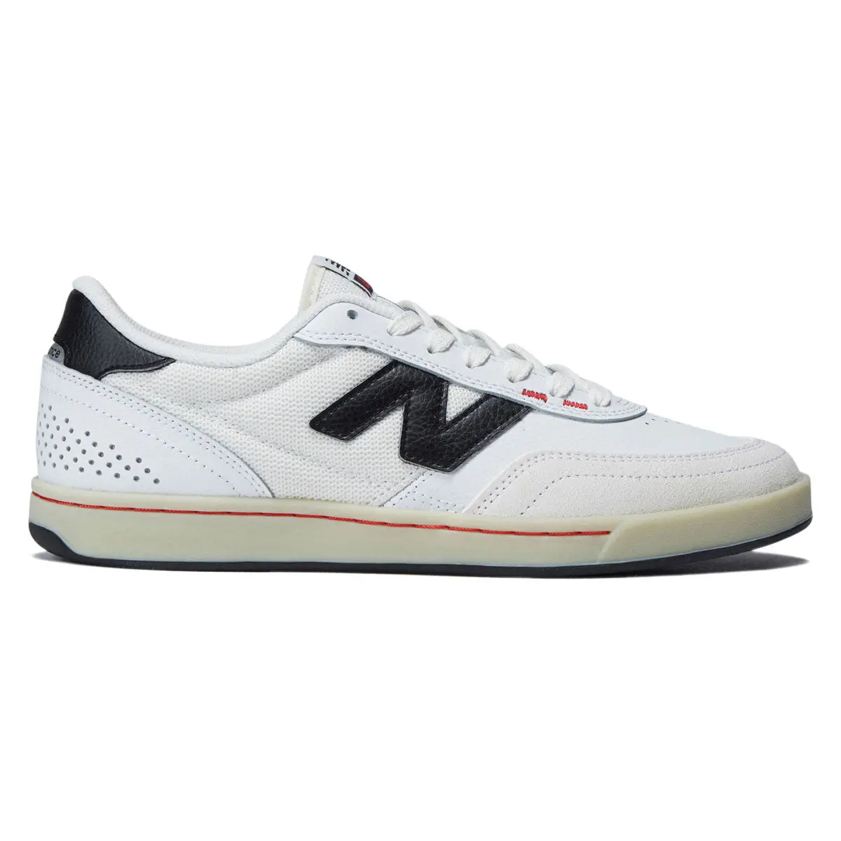 New Balance 440 V2 Shoes - White/Black 1