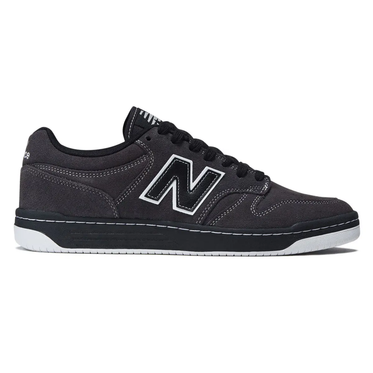 New Balance 480 Wide Shoes - Dark Grey/Black 1