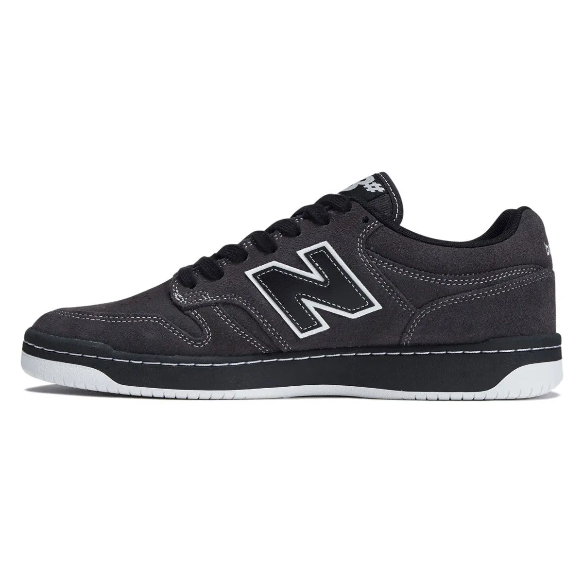 New Balance 480 Wide Shoes - Dark Grey/Black 2
