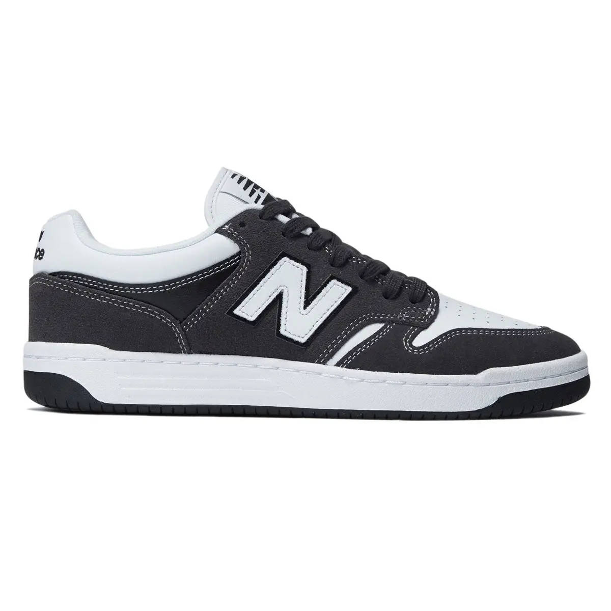 New Balance 480 Shoes - Dark Grey/White 1