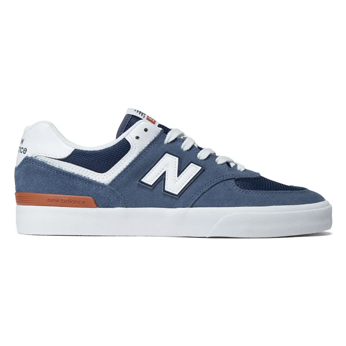 New Balance 574 Vulc Shoes - Blue/White 1