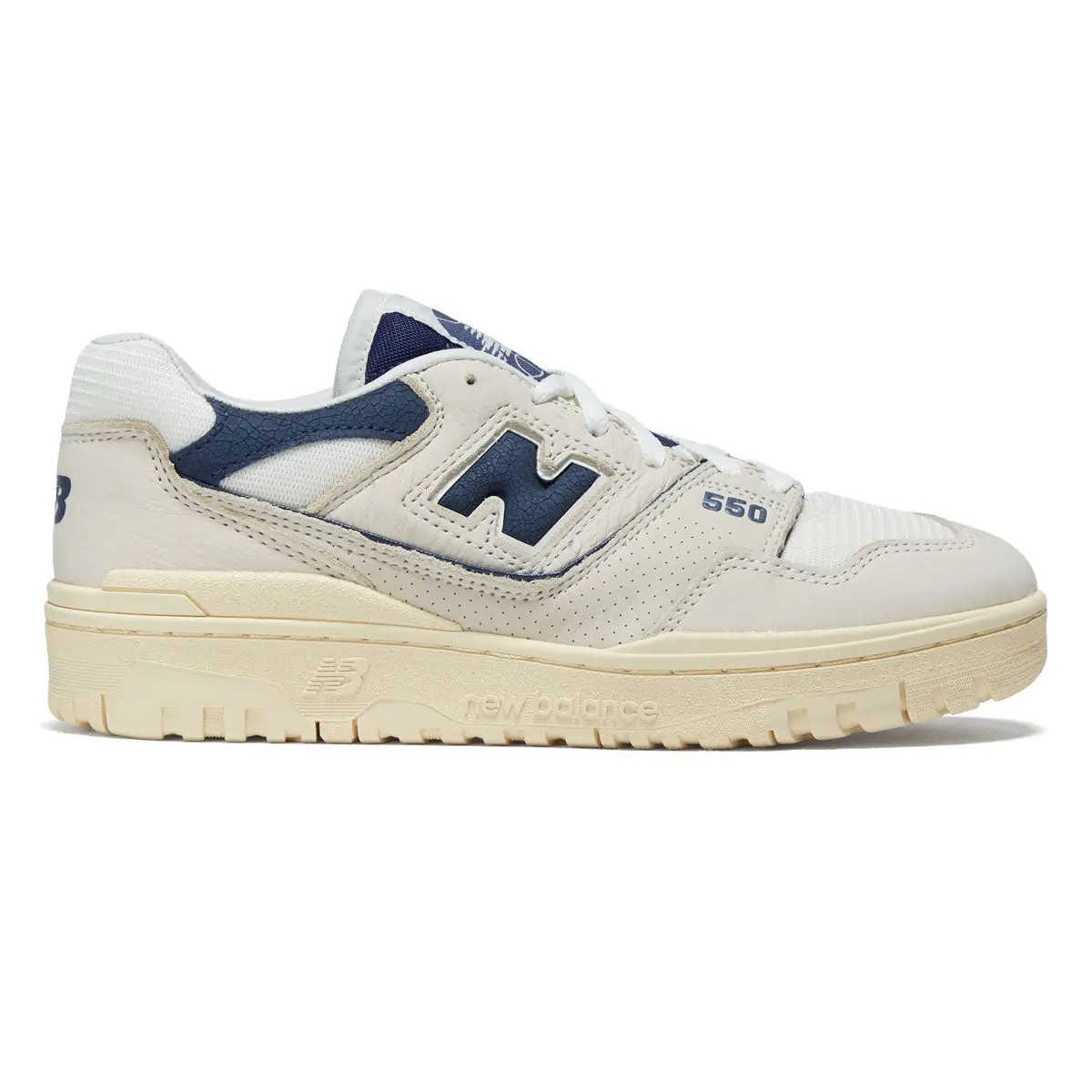 New Balance 550 Shoes - Permafrost/Blue 1