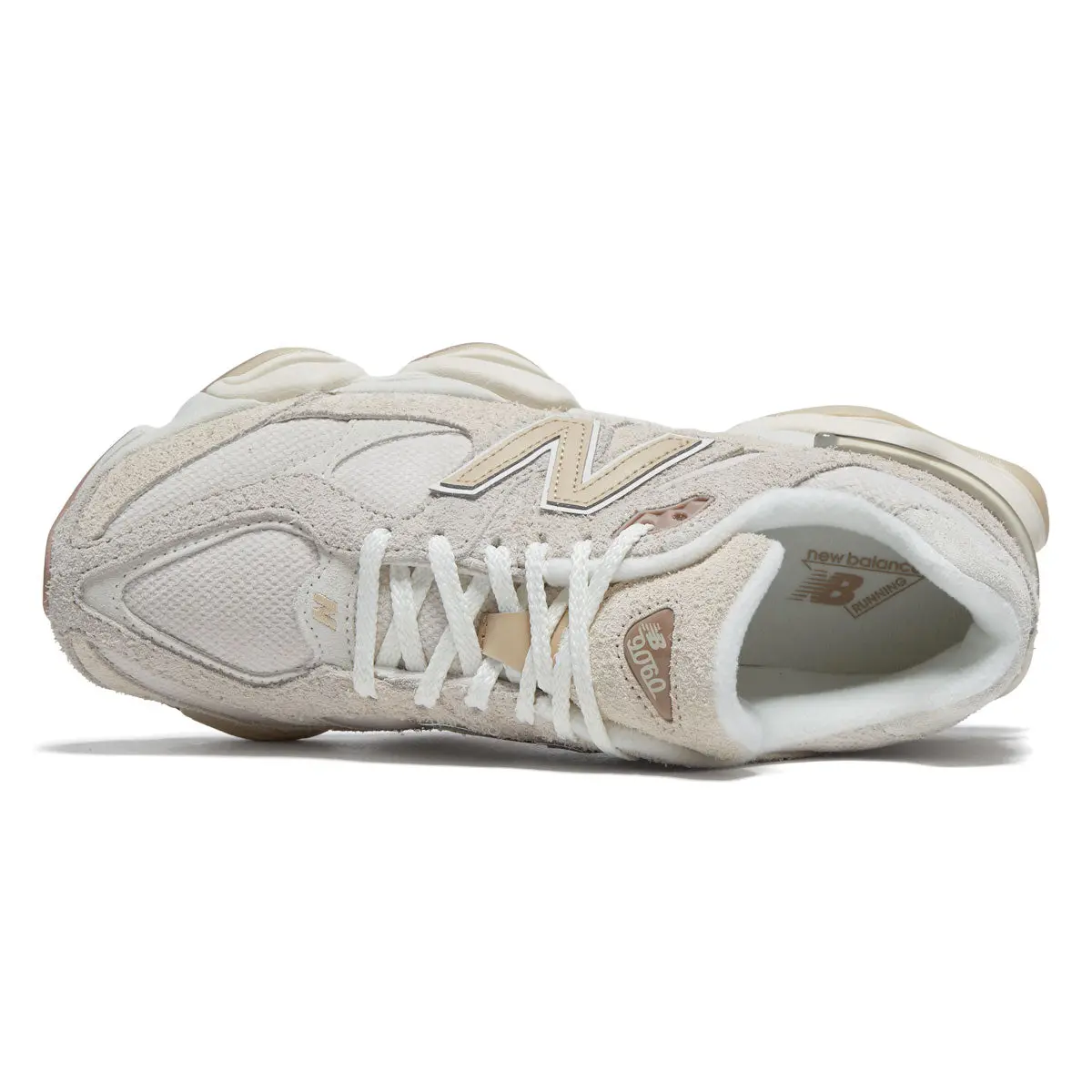 New Balance 9060 Shoes - Bisque/Sea Salt 3