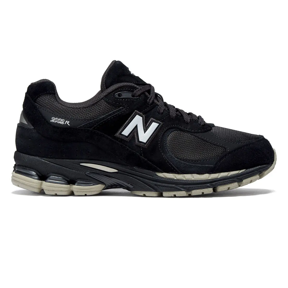 New Balance 2002R Shoes - Black/Timberwolf 1