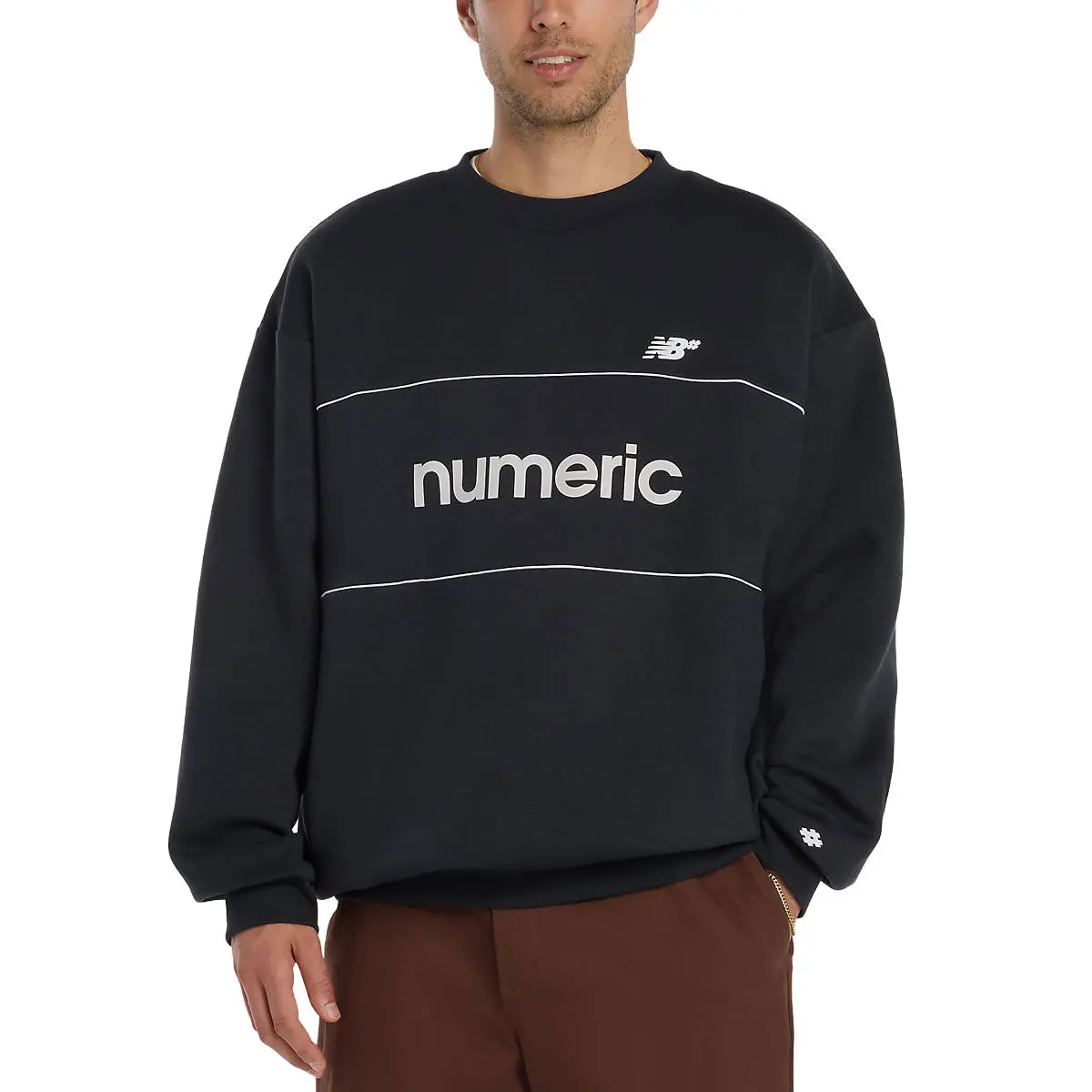 New Balance Numeric Team Sweatshirt - Black 1