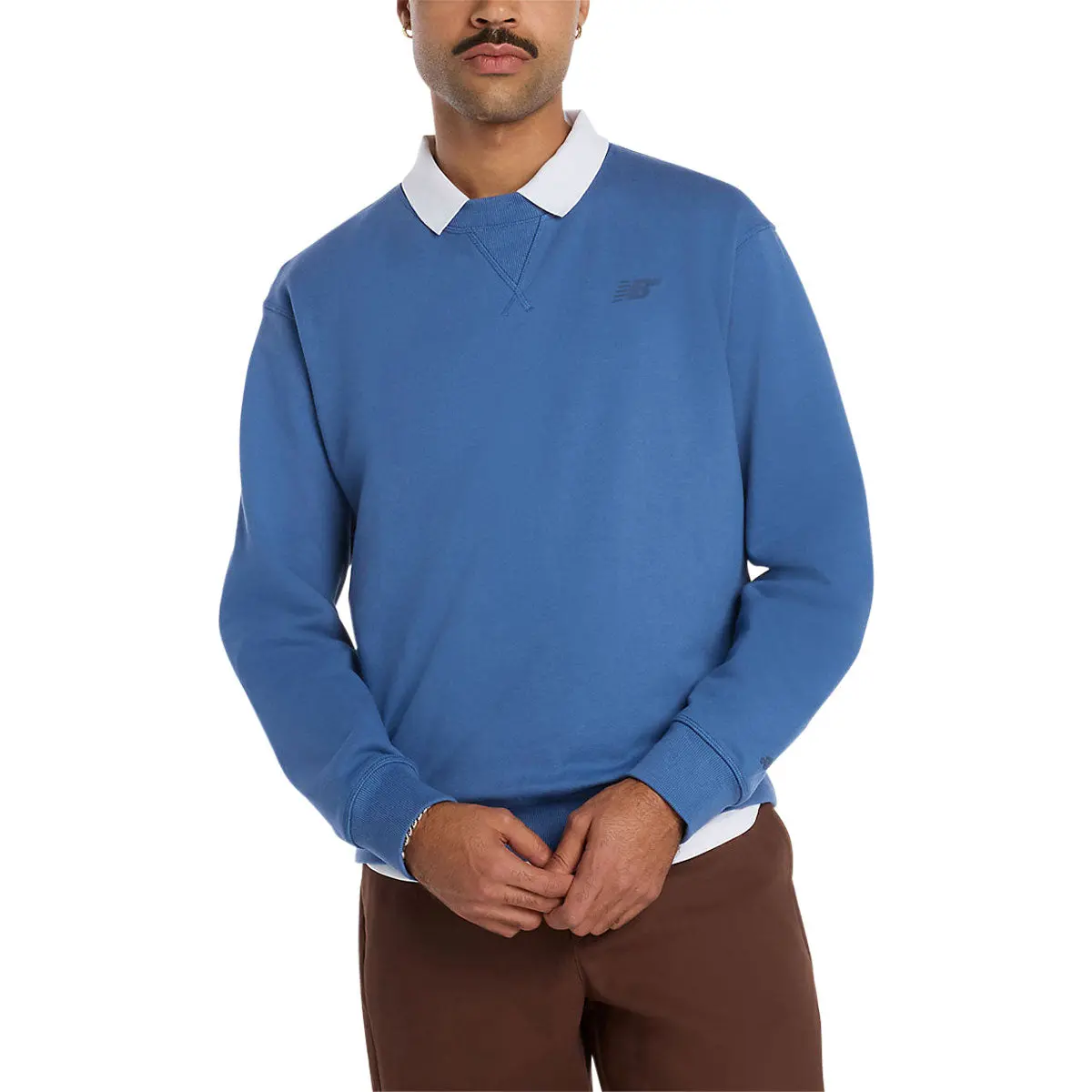 New Balance Numeric French Terry Sweatshirt - Magic Blue 1