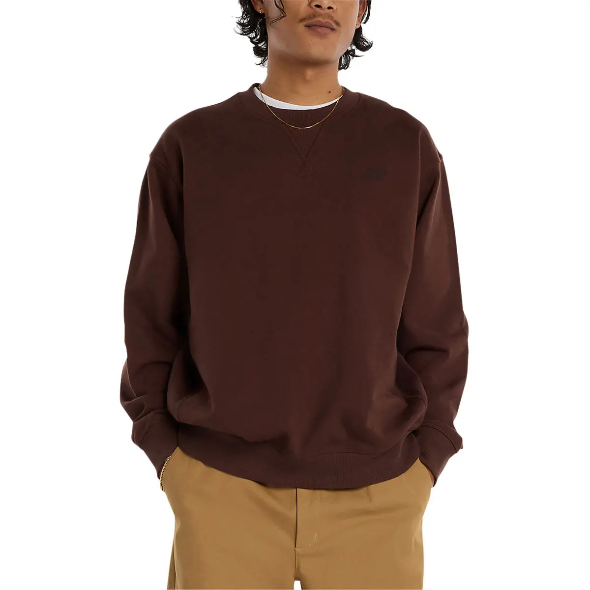 New Balance Numeric French Terry Sweatshirt - Pumpernickel 1