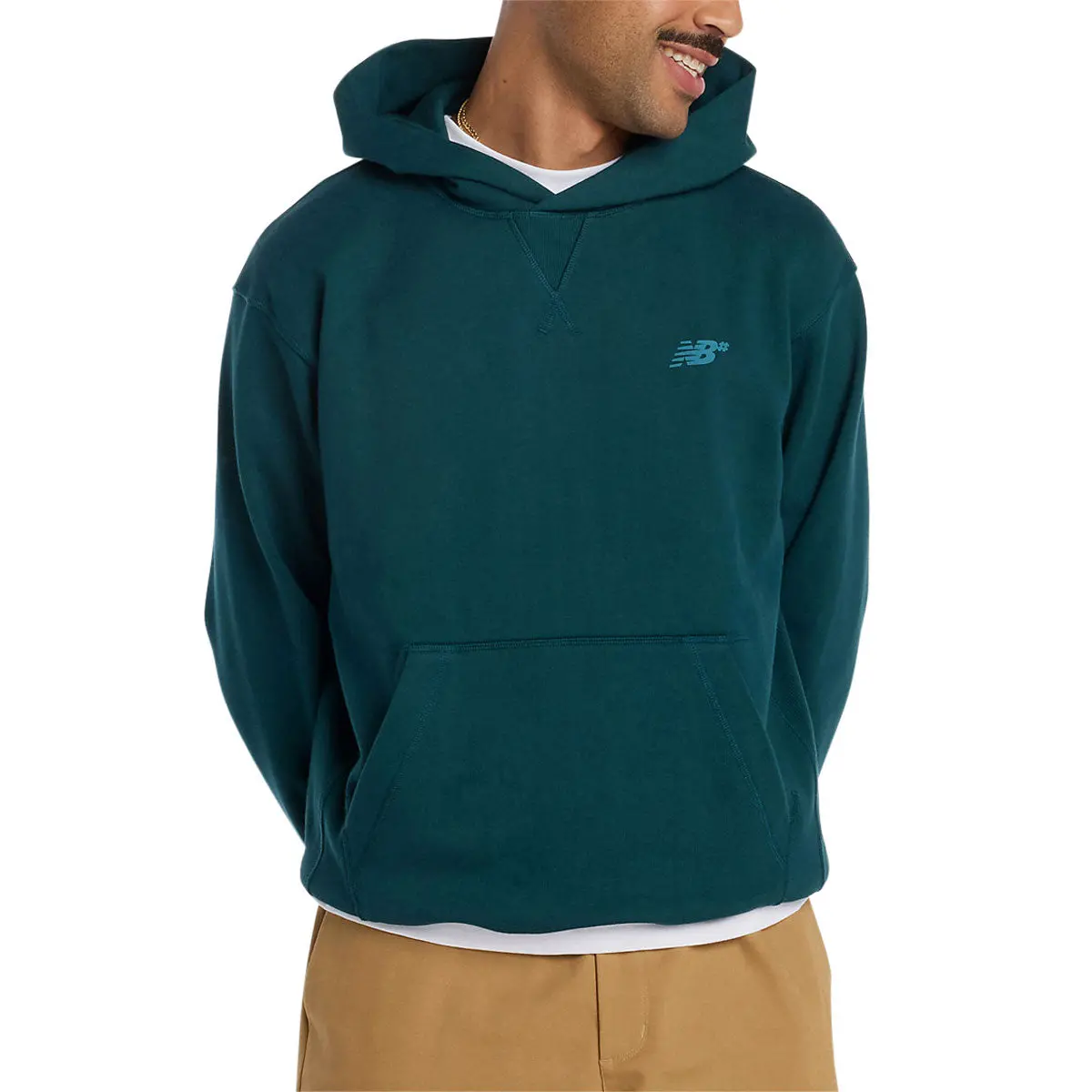 New Balance Numeric French Terry Hoodie - Medusa Green 1