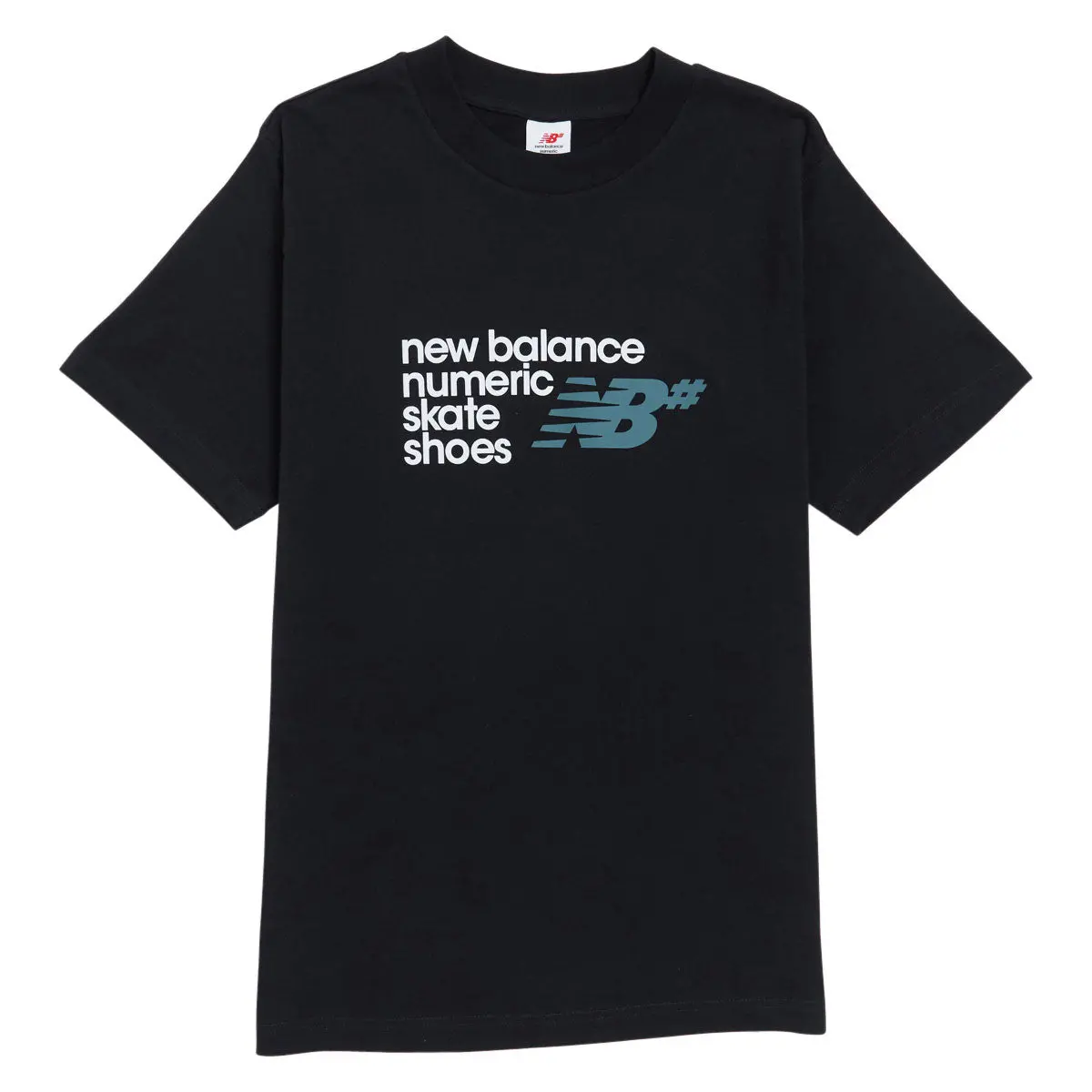 New Balance Numeric Stacked Graphic T-Shirt - Black Multi 1