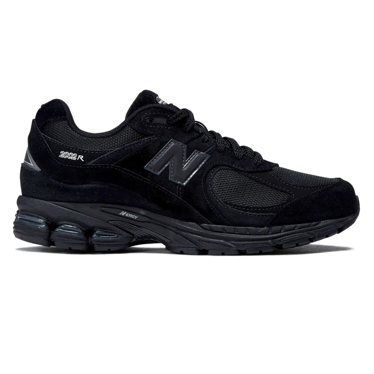 New Balance 2002R Shoes - Black/Black Metallic 1