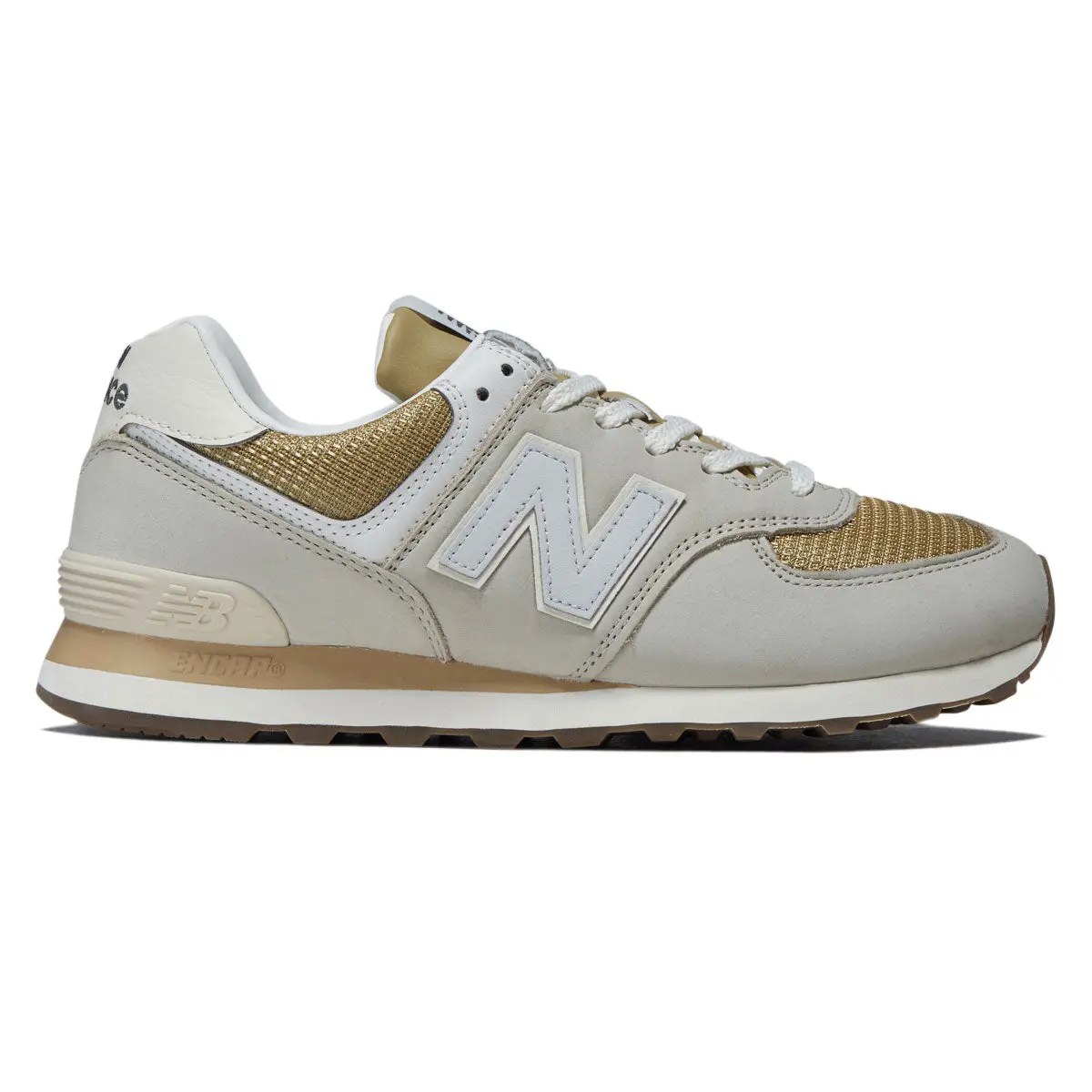 New Balance 574 Shoes - Dark Grey Matter/Dark Silver Metallic 1
