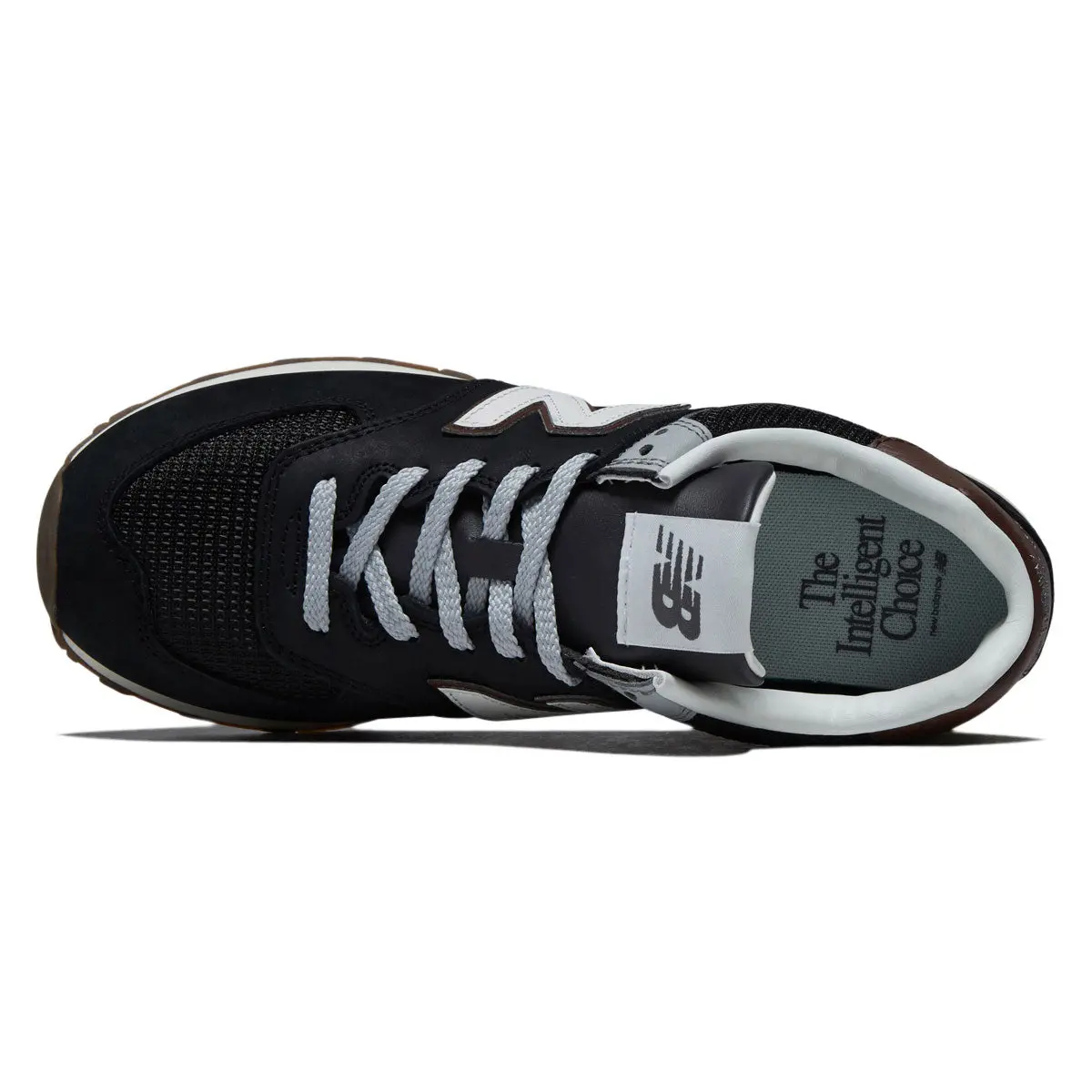 New Balance 574 Shoes - Brown/Dark Silver Metallic 3