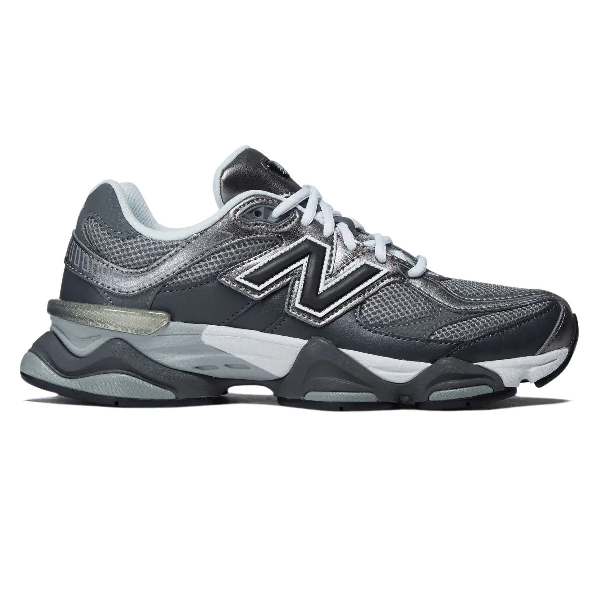 New Balance 9060 Shoes - Magnet/Faded Black 1