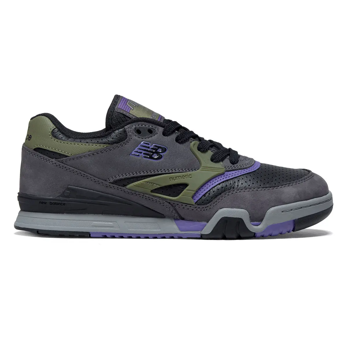 New Balance 770 Shoes - Grey/Olive/Purple 1