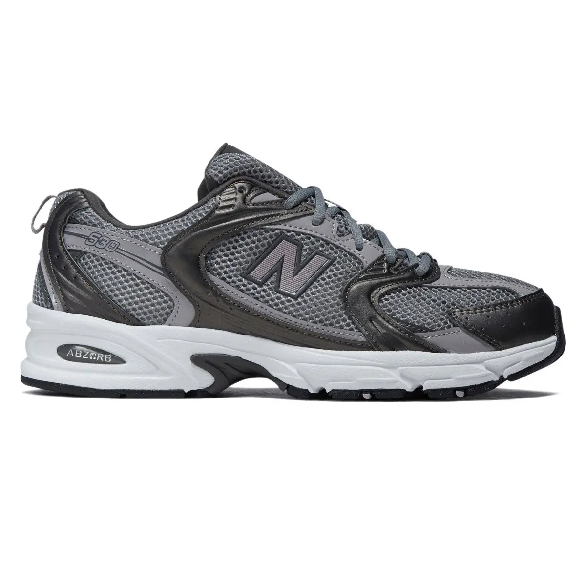 New Balance 530 Shoes - Black Metallic/Truffle Salt 1