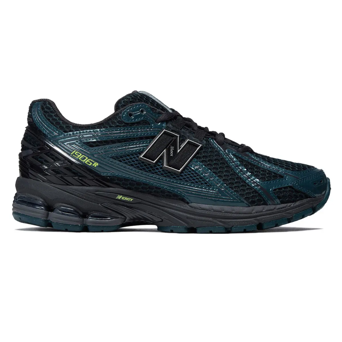 New Balance 1906R Shoes - Medusa Green/Black 1