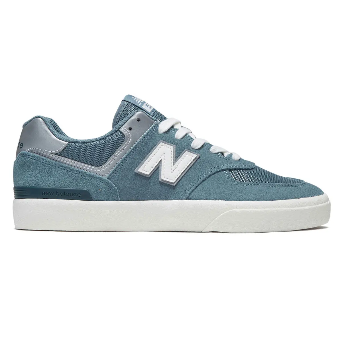 New Balance 574 Vulc Shoes - Saltwater/White 1
