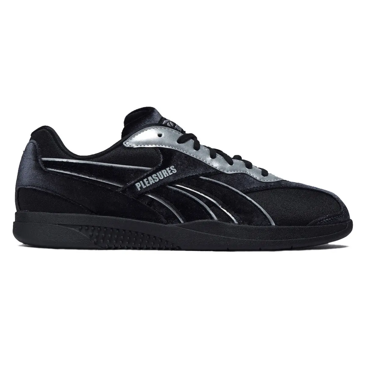 Reebok X Pleasures Hammer Street Shoes - Black/Silver/Black 1
