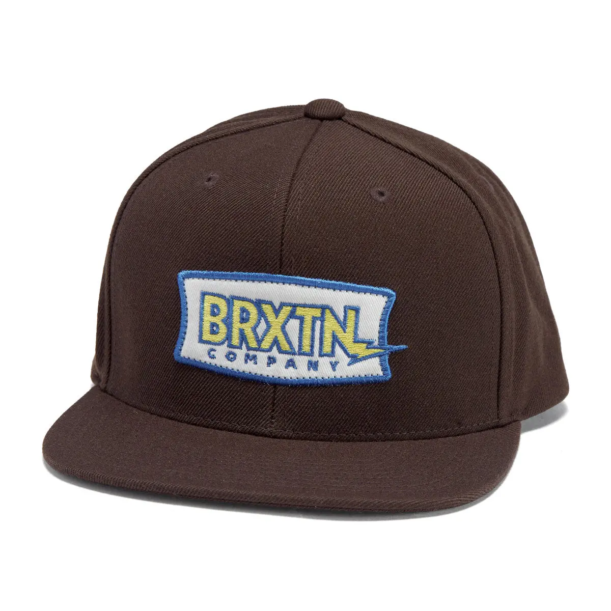 Brixton Lightning Mp Snapback Hat - Pinecone Brown 1