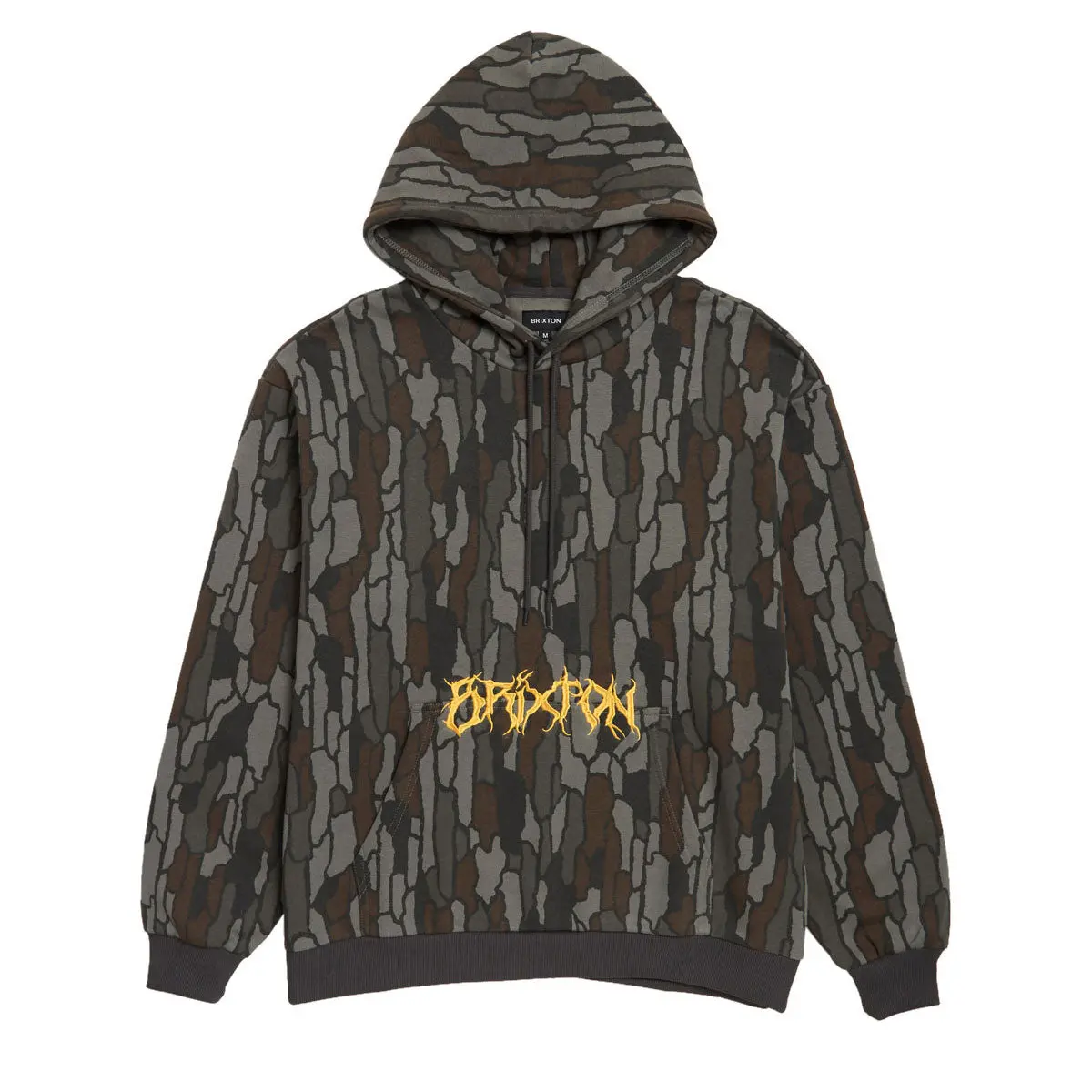 Brixton Void Hunter Hoodie - Bark Camo 1