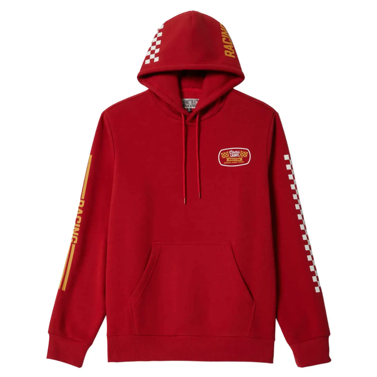 Brixton X Coors Light Pit Stop Hoodie - Coors Red 1