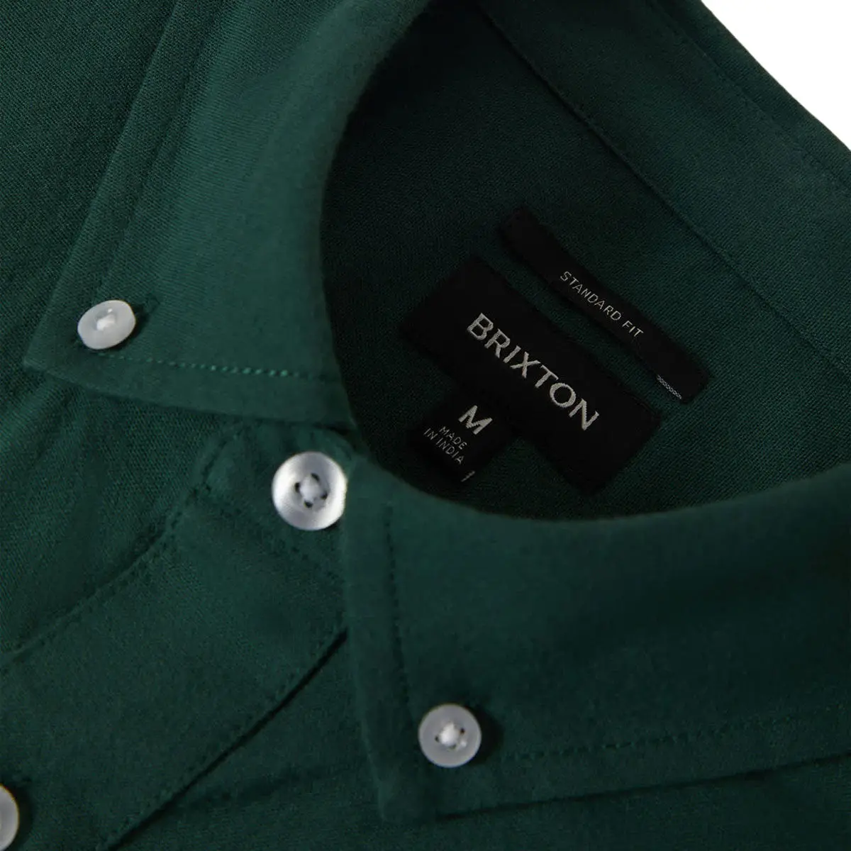 Brixton Sanford Oxford Shirt - Primal Green 4
