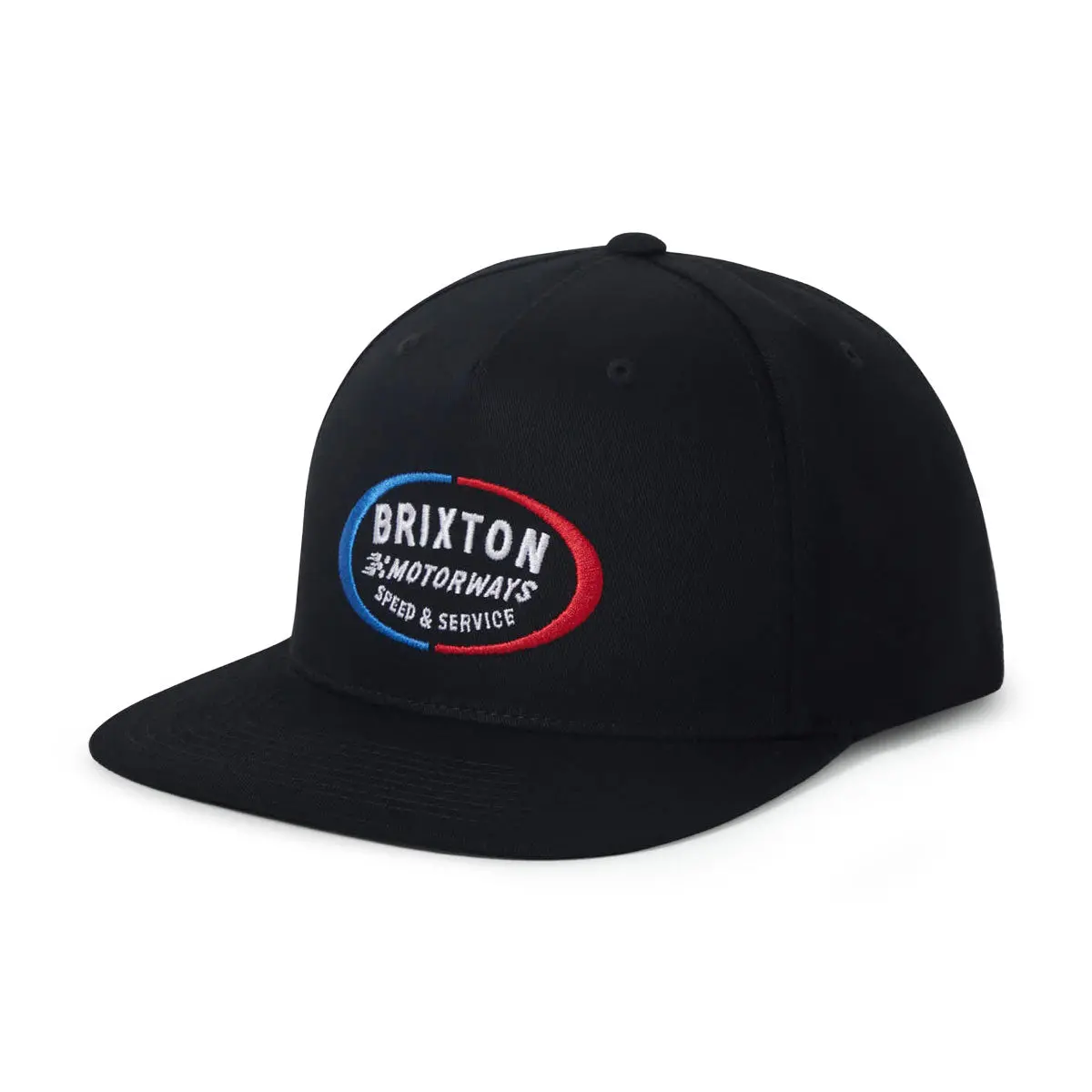 Brixton Rhett Mp Snapback Hat - Black 1
