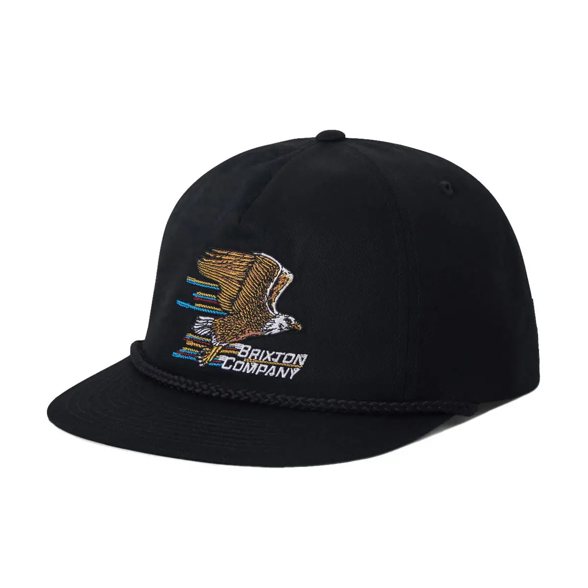 Brixton Free Hp Snapback Hat - Black 1