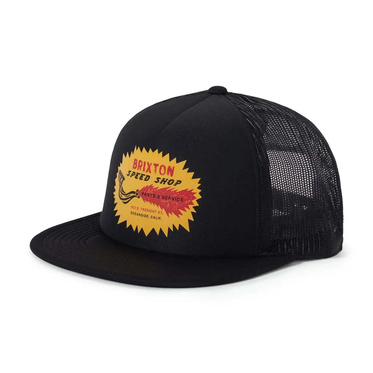 Brixton Mavis Netplus Hp Trucker Hat - Black/Black 1