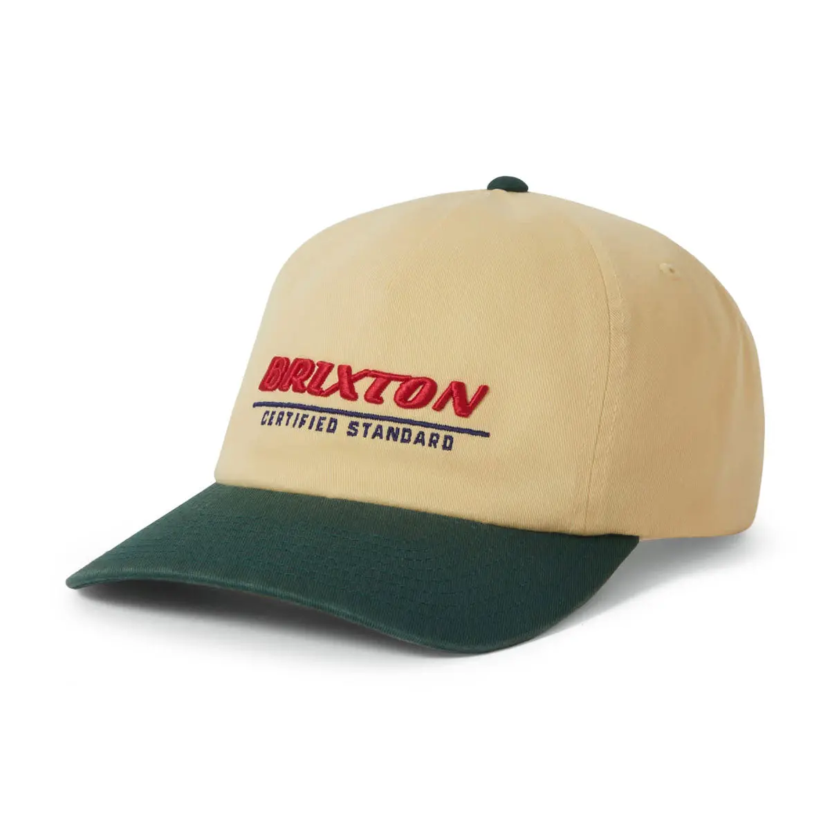 Brixton Certified Lp Adj Hat - Washed Celestial Yellow/Mediterranean Teal 1