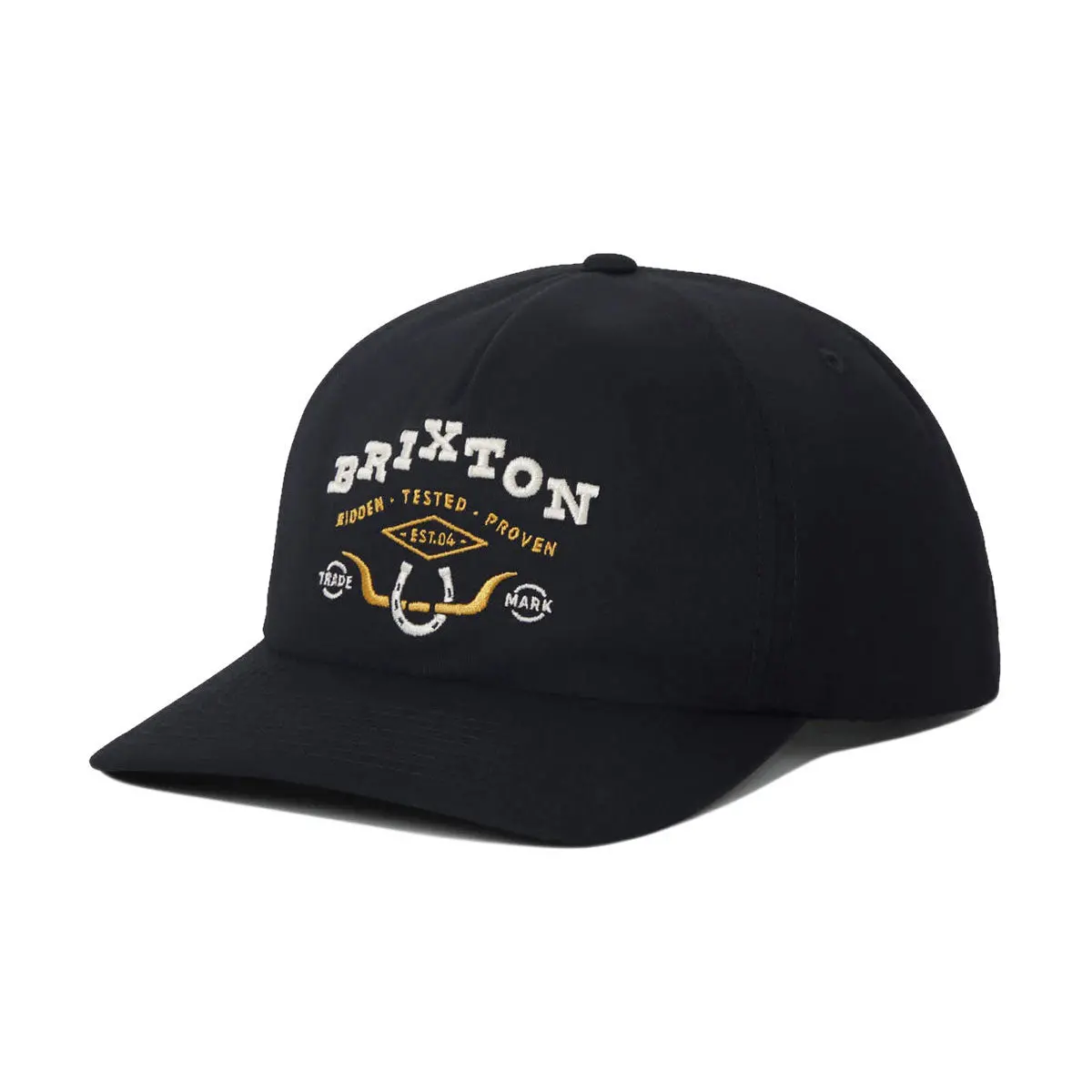 Brixton Beekman Mp Snapback Hat - Black 1