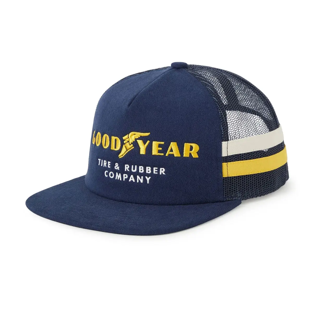 Brixton X Goodyear Service Mp Trucker Hat - Navy 1