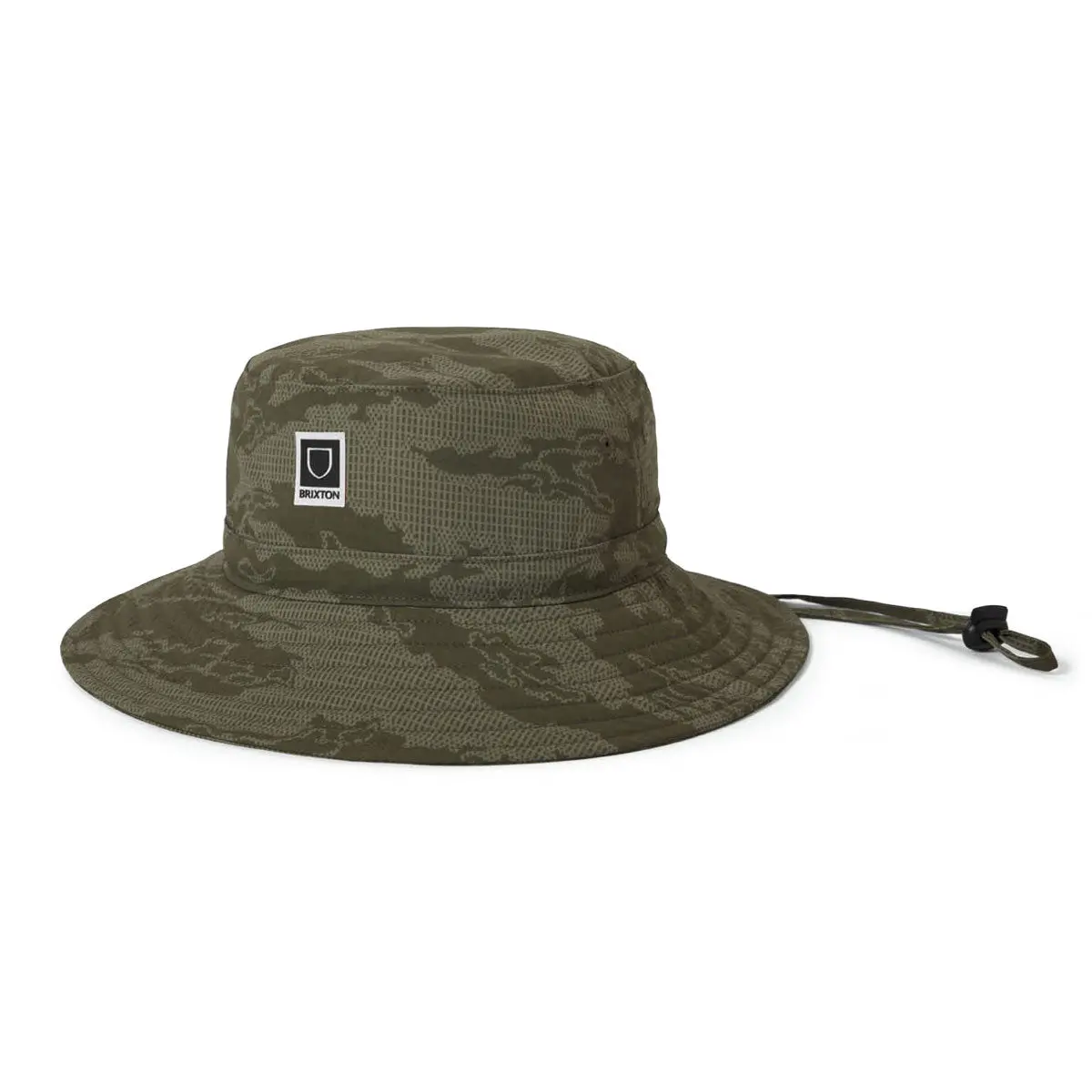 Brixton Journey Boonie Hat - Olive Tiger Camo 1