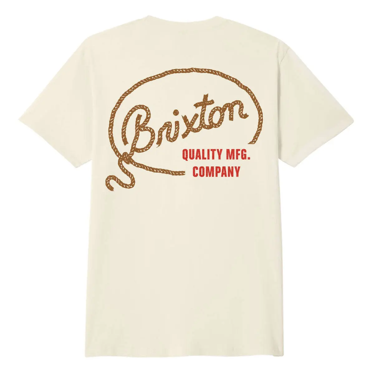 Brixton Gallatin T-Shirt - Cream 1