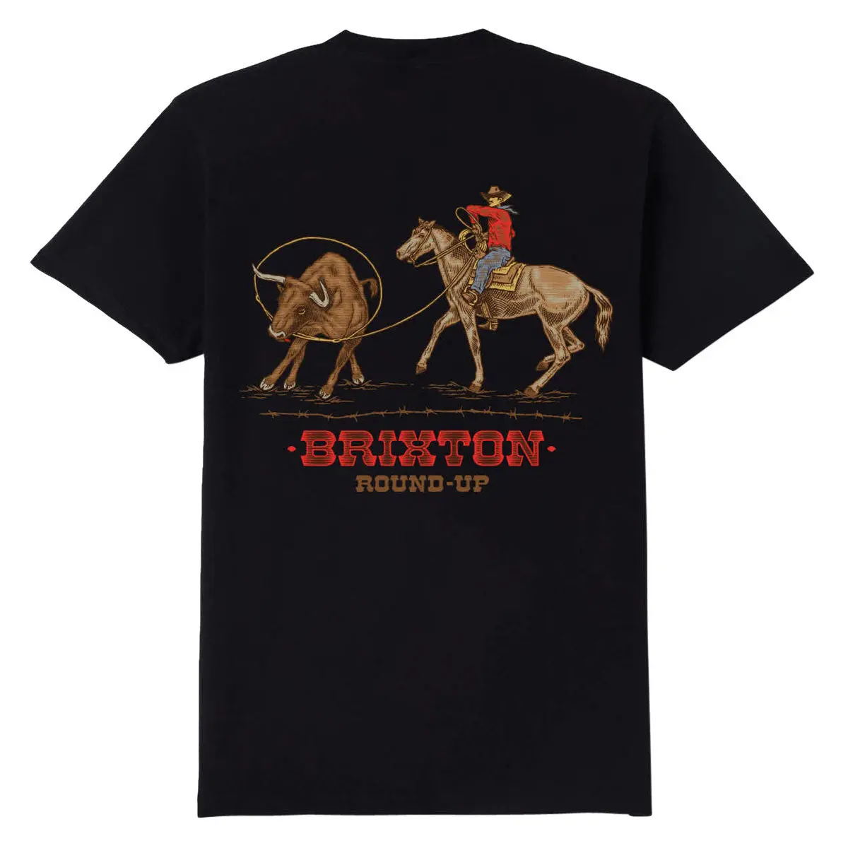 Brixton Hutchins T-Shirt - Black 1