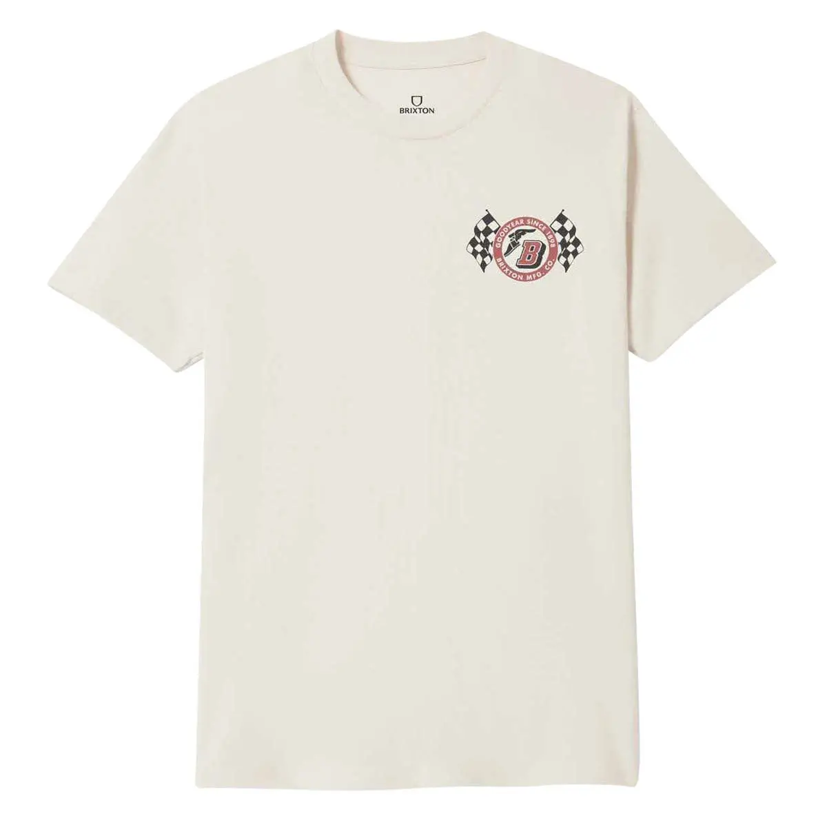 Brixton X Goodyear Speedway T-Shirt - Cream 1