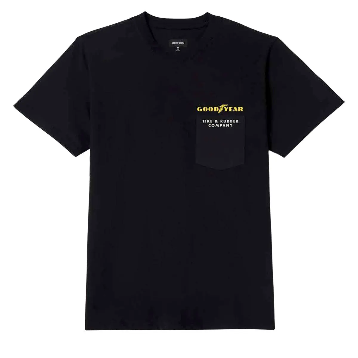 Brixton X Goodyear Service Pocket T-Shirt - Black 1