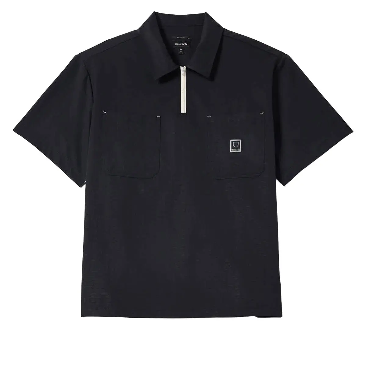 Brixton Journey Lightweight Shirt - Black 1