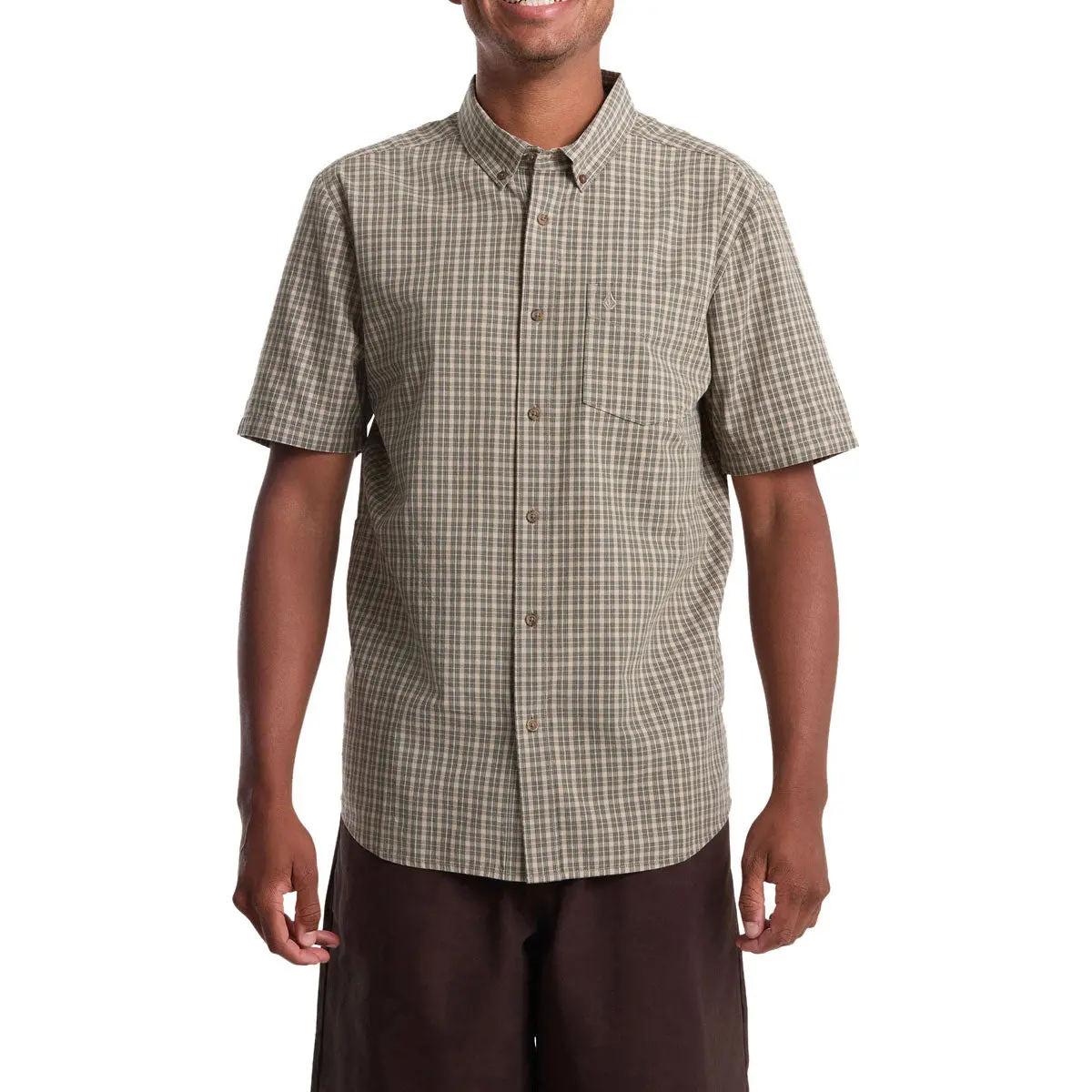 Volcom Brewster Shirt - Dirty White 1