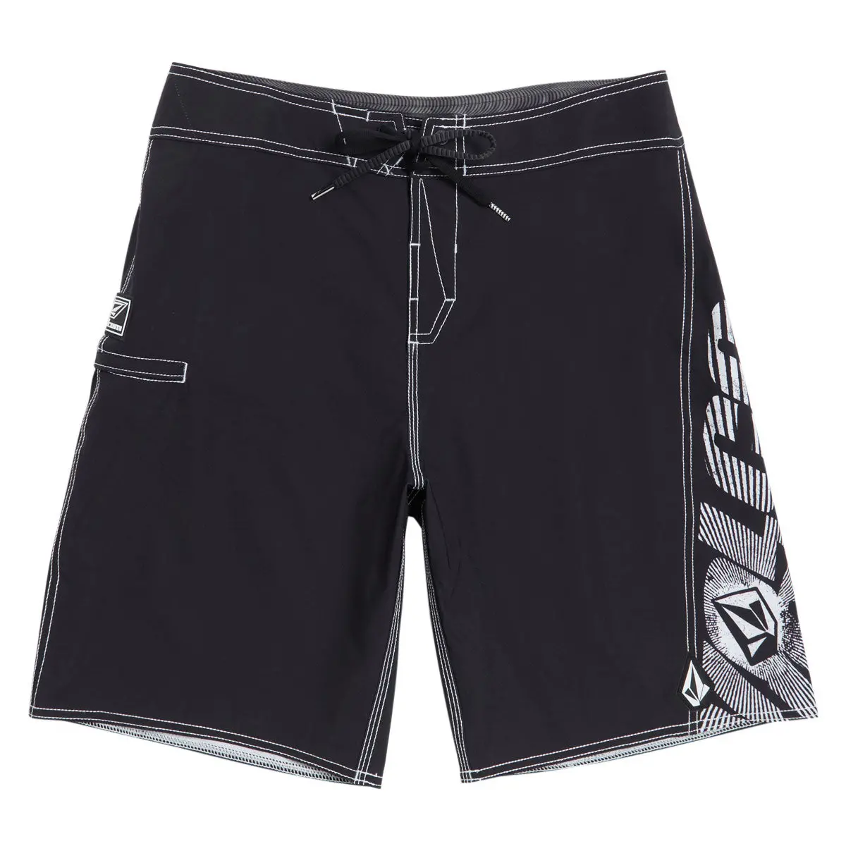 Volcom Reaper Mod 21 Boardshorts - Black 1