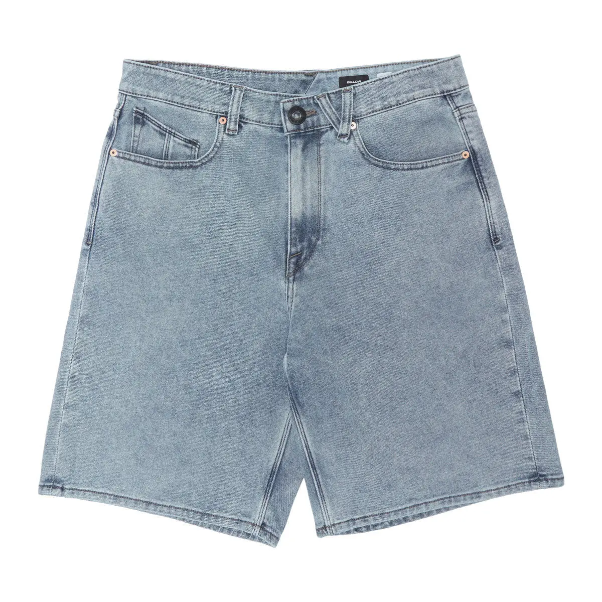 Volcom Billow Denim 22 Shorts - Dust Bowl Indigo 1
