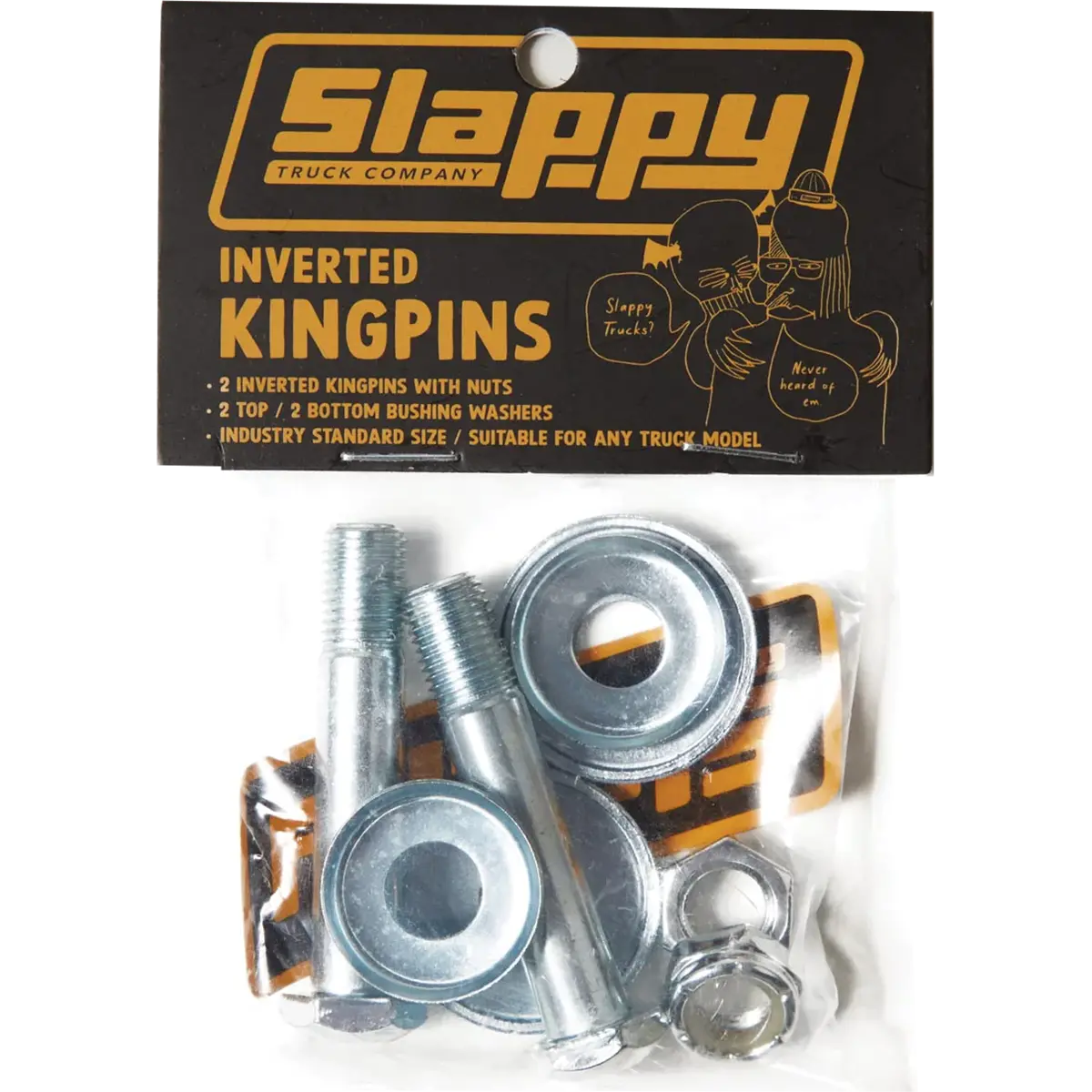 Polished Slappy Inverted Solid Kingpins for Smooth, Reliable Performance