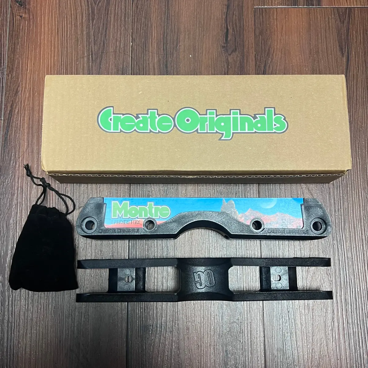 Create Originals Montre Livingston "Dune Walkers" Signature Graphic Frame - Black (2025) 1